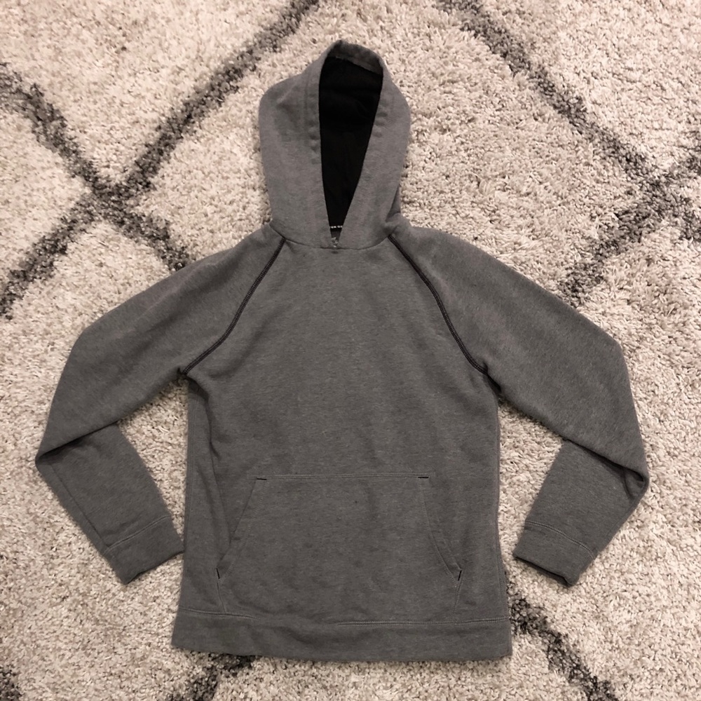 boys gray hoodie size 10-12 or 14/16 sale cheap
